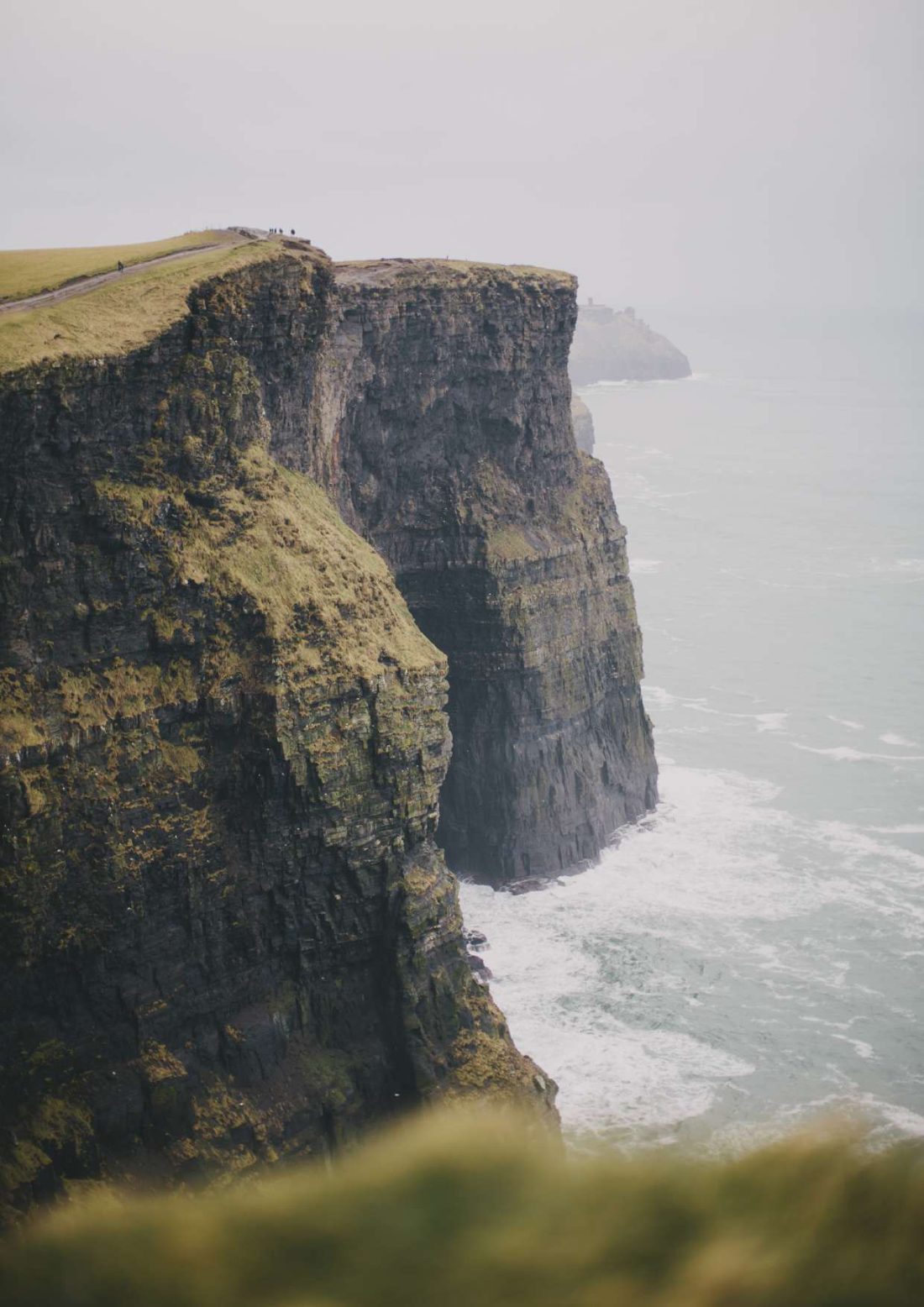 Acantilados de la costa irlandesa