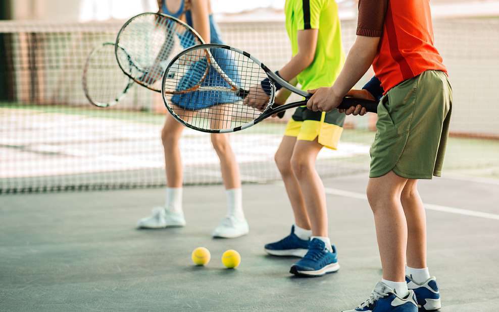 Entrenamiento de tenis durante el curso escolar en Irlanda